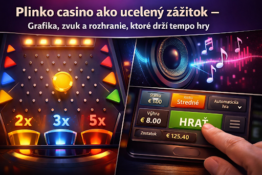 Plinko casino ako ucelený zážitok grafika zvuk a rozhrani ktoré drží tempo hry